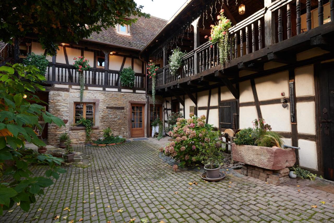 La Cour De Lise Maison D'Hotes Et Spa Willgottheim Dış mekan fotoğraf