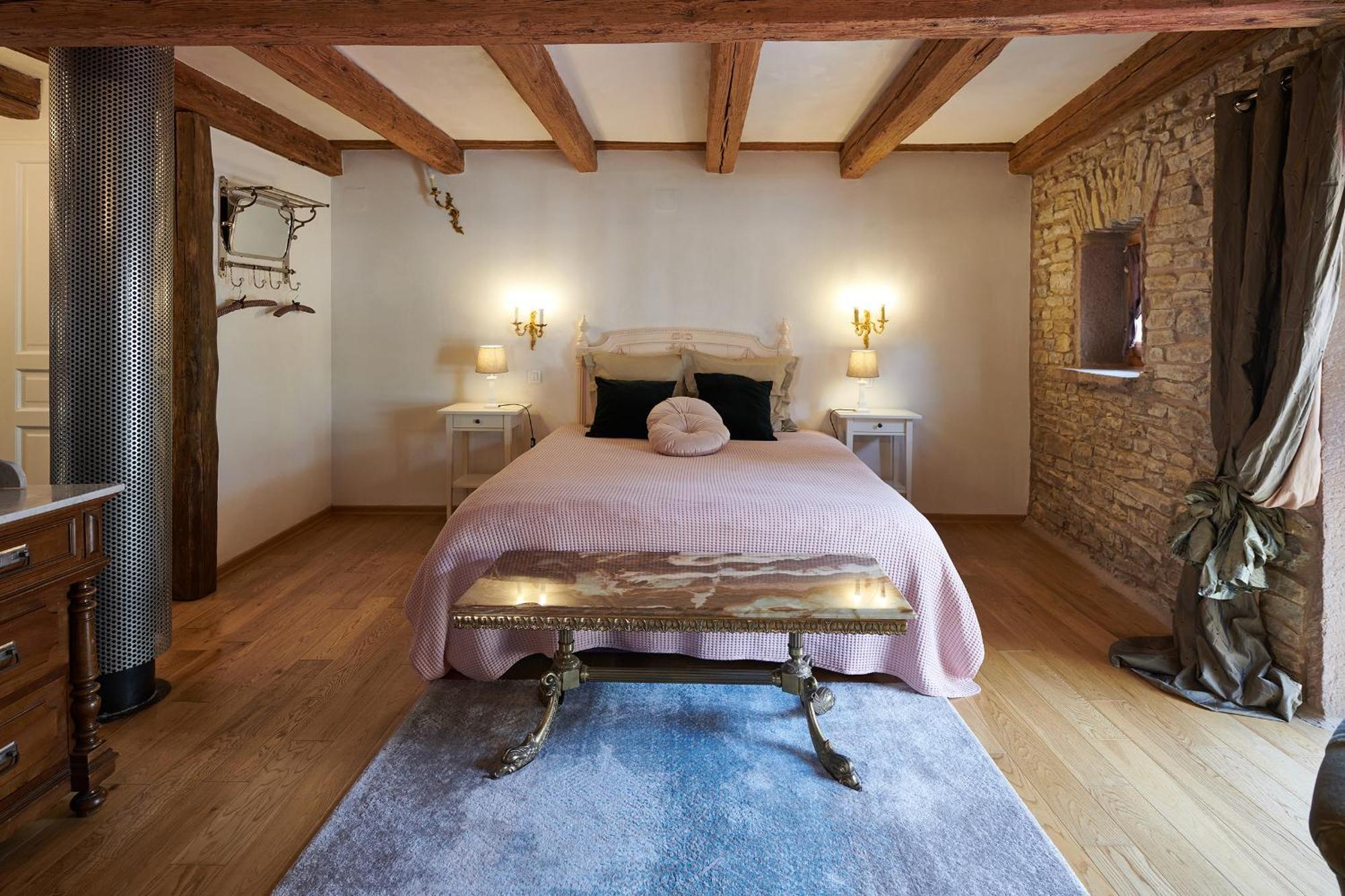 La Cour De Lise Maison D'Hotes Et Spa Willgottheim Oda fotoğraf